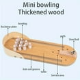 thumbnail image 4 of Children's educational toys parent-child interactive mini bowling ball wooden toys, 4 of 11
