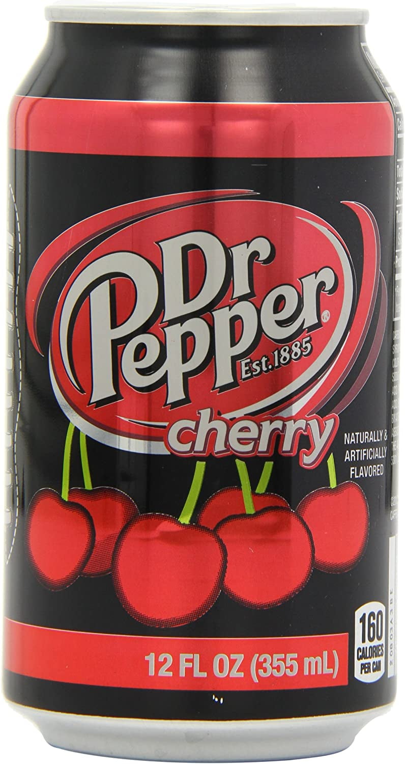Dr Pepper Cherry 355 ml (Pack of 12) - Flavored - Walmart.com
