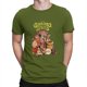thumbnail image 5 of Camiseta Drooper desgastada para hombre, con dibujos animados de Banana Splits, cuello redondo, manga corta, tela, humor, regalos de cumpleaños de alta calidad., 5 of 7