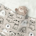 thumbnail image 2 of Rocae Puppy for Pet Blanket Dog Blanket Cat Blanket Soft Sleep for Small Medium Pet-Medium, 2 of 8