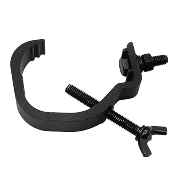 Milaget Multifunctional Stage Light Hook LED Lighting Nonslip Stage Light Clamp for Club Black