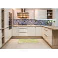 thumbnail image 6 of Ahgly Company Machine Washable Indoor Rectangle Traditional Metallic Gold Area Rugs, 4' x 6', 6 of 7