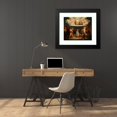 thumbnail image 4 of Adolf Gottlob Zimmermann 23x20 Black Modern Framed Museum Art Print Titled - Adoration (1830), 4 of 5