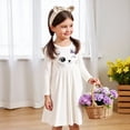 thumbnail image 4 of Vestido VARMILO para Niña Casual de Manga Larga con Cierre de Tirón, 4 of 8