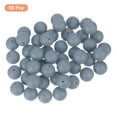 thumbnail image 3 of Uxcell 50 Pack 19mm Silicone Beads, Round Loose Rubber Bead for DIY Dark Gray, 3 of 7