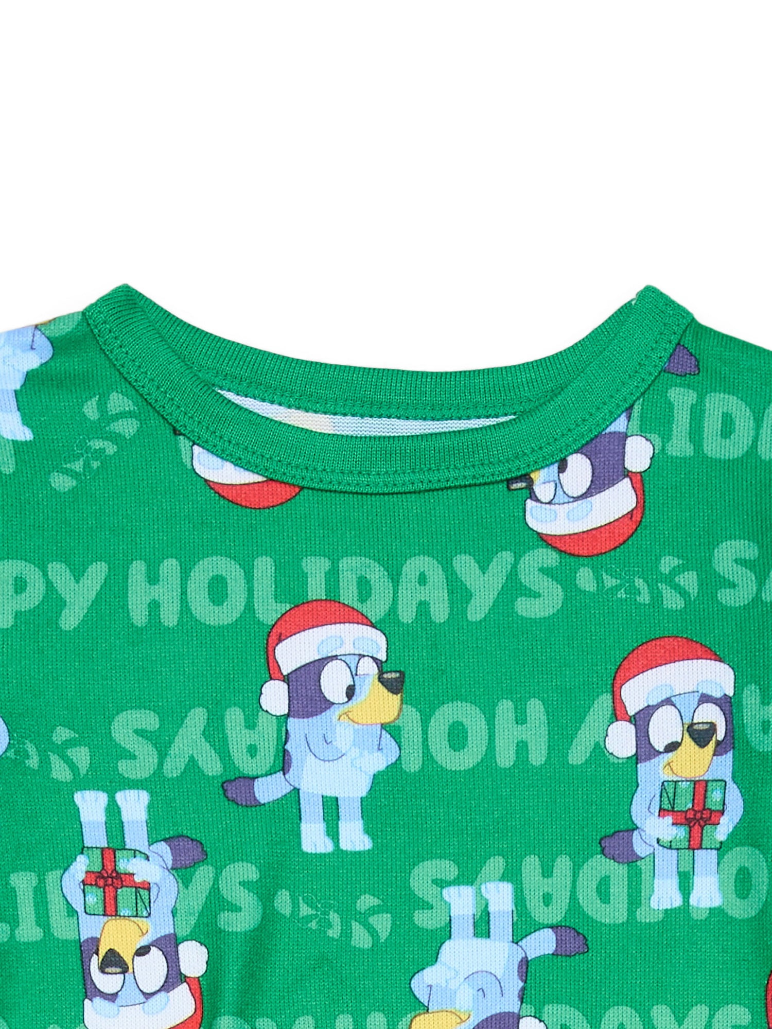 Character Toddler Christmas Snug Fit Top and Pants, 2-Piece Pajama Set, Sizes 12M-5T