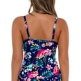 thumbnail image 2 of Sunsets Swimwear Island Getaway Forever Tankini Top, 2 of 6