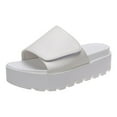 thumbnail image 2 of Zpanxa Slippers for Women Thick Bottom Sandals and Slippers Women's Sandals Slippers Flip Flops for Women White 41, 2 of 8