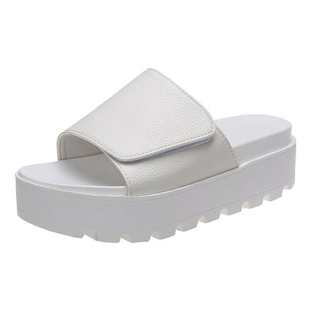 

Rdeuod Women Shoes New Thick Bottom Sandals And Slippers Women S Platform For