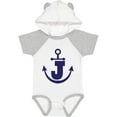 thumbnail image 3 of Inktastic Monogram J Nautical Anchor Boys or Girls Baby Bodysuit, 3 of 5