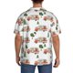 thumbnail image 3 of Balery Camp Van Camisa Casual de Manga Corta con Botones para Hombre, Texturizada, Estilo Cubano, para Playa, Verano-3X-Large, 3 of 5