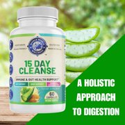 15 Day Cleanse, Advanced Gut Cleanse Detox Formula, Supports Gut Health