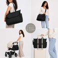 thumbnail image 6 of Motion All-in-One Diaper Tote - Hynes Eagle - Black, 6 of 8