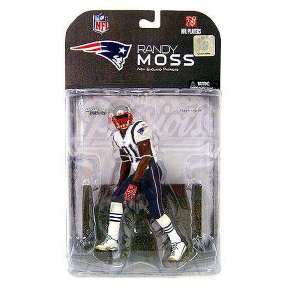 McFarlane NFL Sports Picks Series 17 Randy Moss Action Figure (White Armband)
