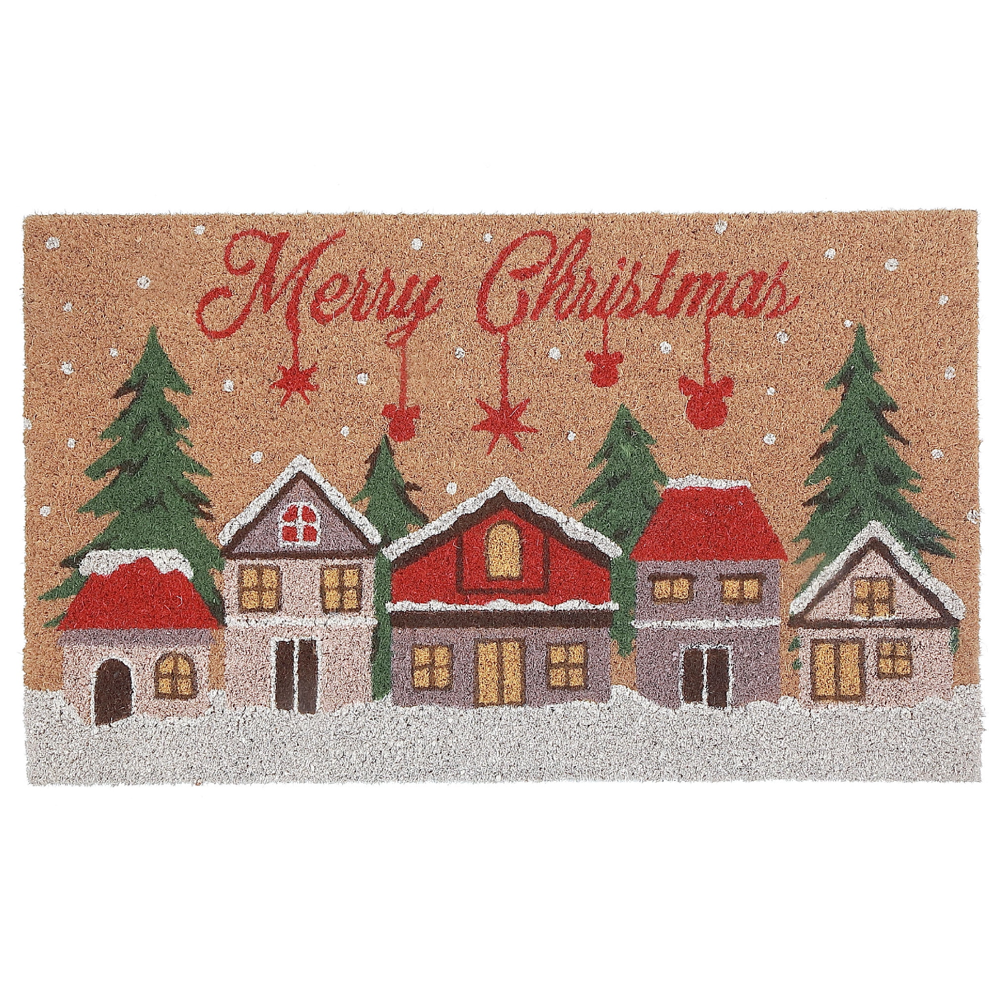 Paillasson En Fibre De Coco (Winter Village - Joyeux Noël)