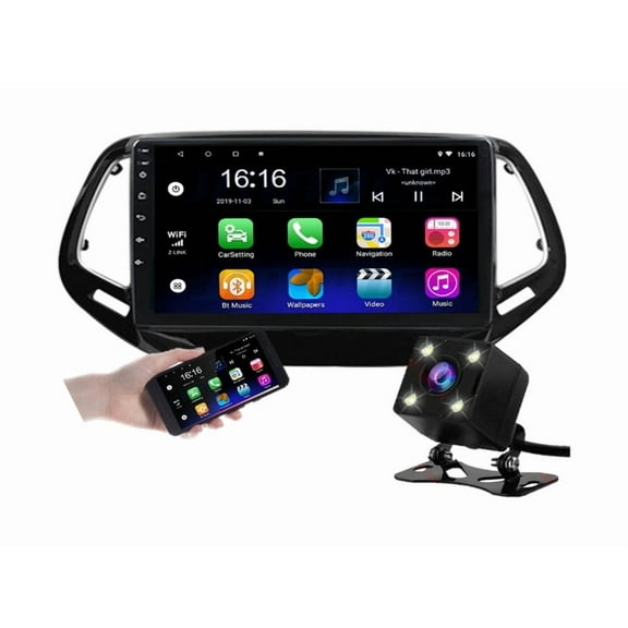 Torovo Car Radio Jeep Compass 2017-2021 Android Carplay 2 32G
