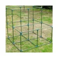thumbnail image 4 of Conectores de marco, conectores de caña, estacas para plantas, conectores de construcción para marcos de jardinería, 11 mm, plástico, 4 vías, esquinas, verde, 10 piezas, 4 of 5