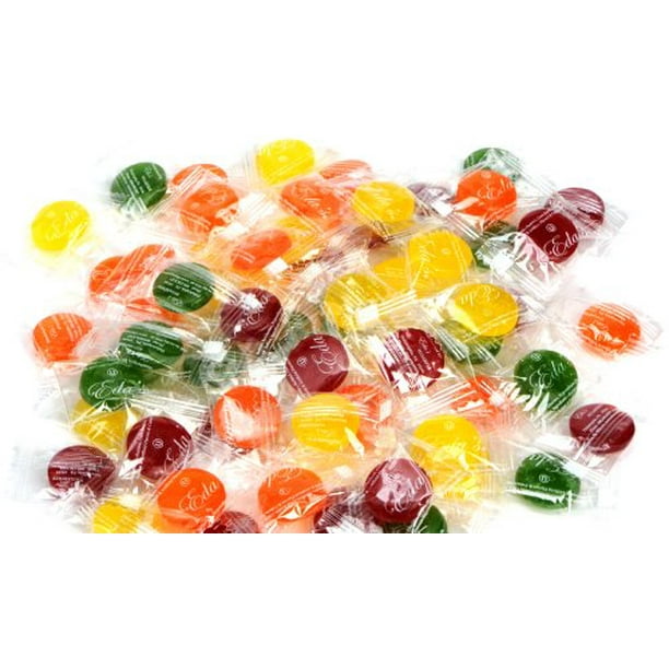 Eda's Sugar Free Sour Mix Hard Candy, ONE POUND, individually wrapped ...