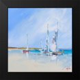 thumbnail image 2 of Penny, Craig Trewin 15x15 Black Modern Framed Museum Art Print Titled - Aspendale Sails, 2 of 5