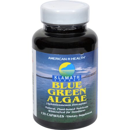 アメリカンヘルス クラマスショアーズ ブルーグリーンアルジー サプリメント 500mg 120粒 American Heal お取り寄せ