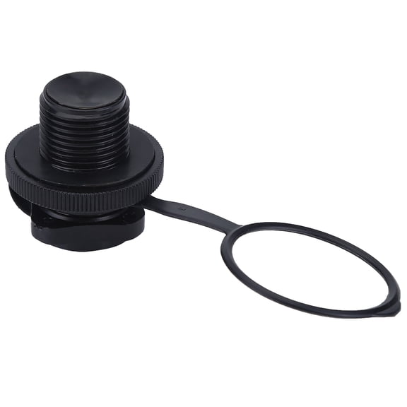 Domqga 2pcs Replacement Screw Air Valve for Inflatable Rubber Dinghy Raft Pool Boat, Inflatable Boat Air Valve, Inflatable Raft Valve