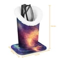 thumbnail image 5 of Fintie Plush Lined Eyeglasses Holder - PU Leather Protective Eyeglass Holder Stand Case,galaxy, 5 of 7