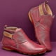 thumbnail image 3 of Orthopedic Shoes Vintage Flat Boot Ankle Top Shoes Soft Pu Boots Tpr Sole Hook & Loop, 3 of 3