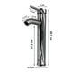 thumbnail image 5 of Llave Monomando Para Lavabo Fregadero Acero Inoxidable 30cm, 5 of 8
