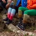 thumbnail image 3 of GoWith Bamboo Orange Knee High Compression Socks For Women and Men | 1 Pair | Model: 3590, 3 of 12