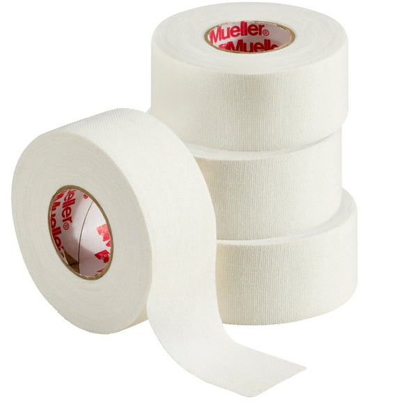 Mueller Sports Medicine MTape Athletic Tape 4-Pack - White