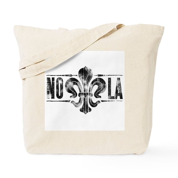 CafePress - Fleur De Lis Too Tote Bag - Unisex Canvas Tote Bag, Beige, 1-Piece