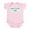 Petal Pink, variant on CafePress - Daddys Little Kiwi Infant Bodysuit - Baby Light Bodysuit, Size Newborn - 24 Months