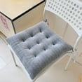 thumbnail image 5 of Thickened Plush Chair Cushion with Tufted Design, Non-Slip Winter Seat Pad, Soft Machine Washable Polyester for Sofa and Chair, 5 of 6
