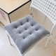 thumbnail image 5 of Cojín de felpa para silla | Almohadilla antideslizante para sofá y silla de oficina | Cojín grueso y suave para la decoración del hogar y el comedor | Cojín cuadrado de 40x40 cm, 5 of 6