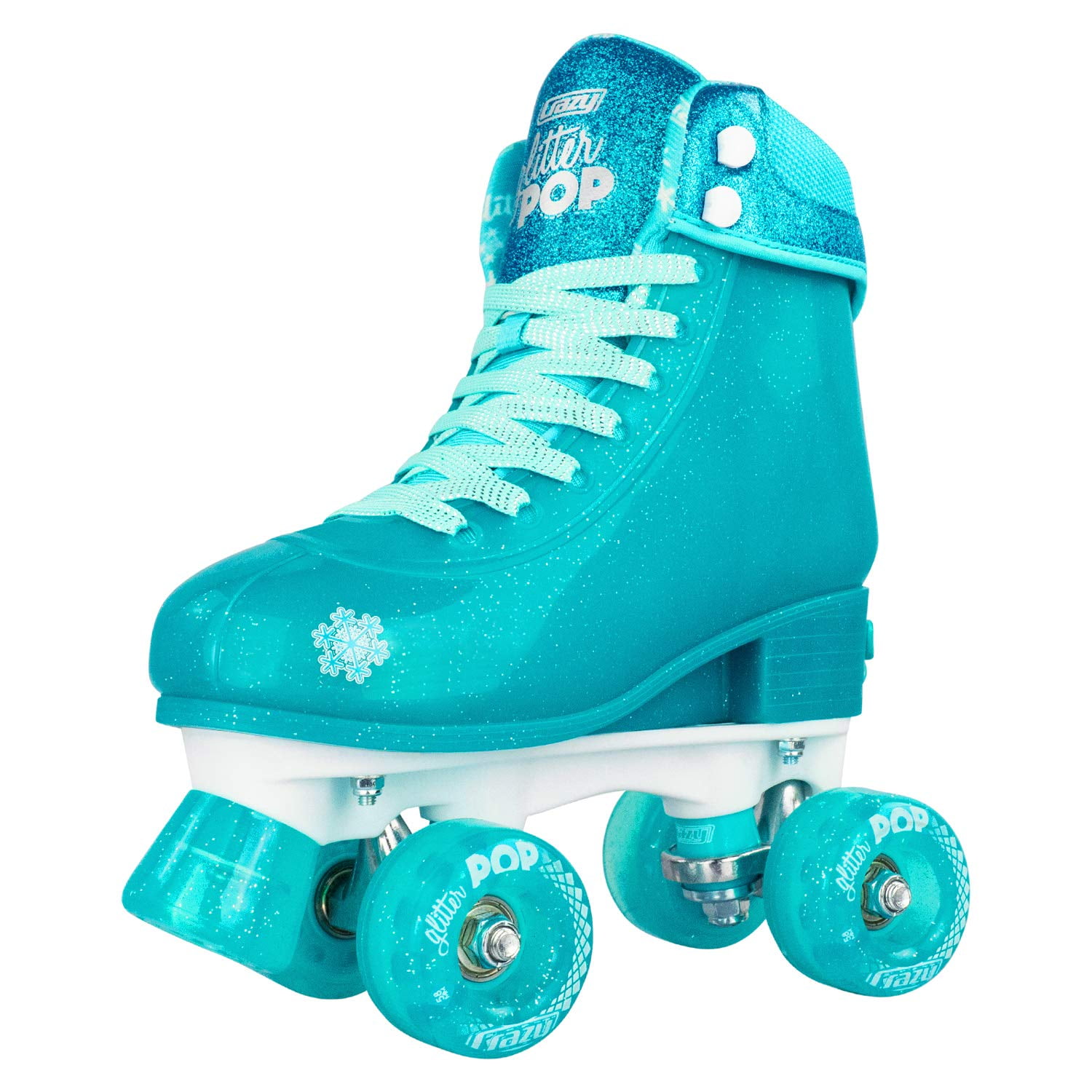 Glitter Pop Adjustable Roller Skates by Crazy Skates