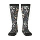 thumbnail image 1 of Fotbe Wildflower Watercolor 1 Calcetas Divertidas Estampadas para Hombre y Mujer, Calcetas de Algodón hasta la Rodilla para Caminar, Correr, Enfermería y Embarazo, 1 of 6
