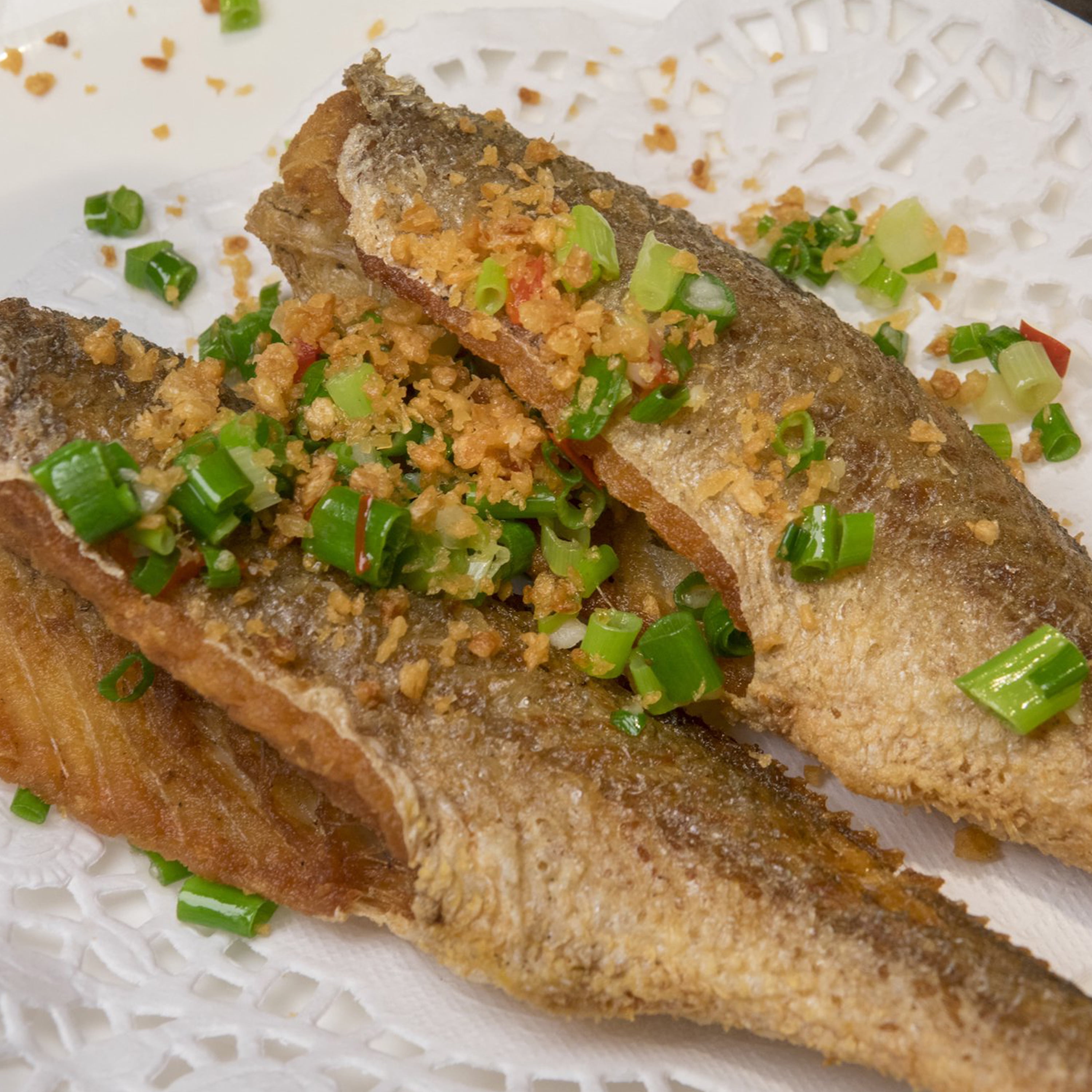 Great Value Wild Caught Headed Gutted and Tailed Croaker, 2 lb (Frozen Fish)