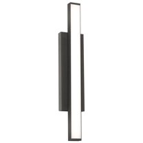 AFX Gale 36" High Modern Outdoor LED Wall Sconce in Black