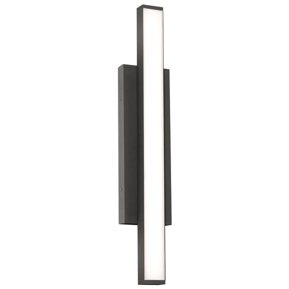 AFX Gale 36" High Modern Outdoor LED Wall Sconce in Black