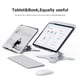 thumbnail image 5 of Soporte Giratorio Refrigeración Soporte Antideslizante para Tableta Portátil para MacBook IPad (Plata), 5 of 9