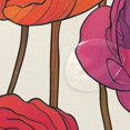 thumbnail image 4 of Yayeee Shower Curtain with Hooks 72"x72" Waterproof Fabric Bathroom Hanging Decor, Purple Hand Drawn Floral, 4 of 5