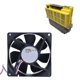 thumbnail image 2 of Quiet Heatsink Fan 8414NGML 24V Cooling Fan 8x8x2.50cm Radiator for Computer, 2 of 4