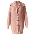 thumbnail image 6 of Oversized Cardigans Women Long Knit Button Down With Lapel Collar And Pockets For Autumn Casual Stylish Work Cardians, 6 of 6