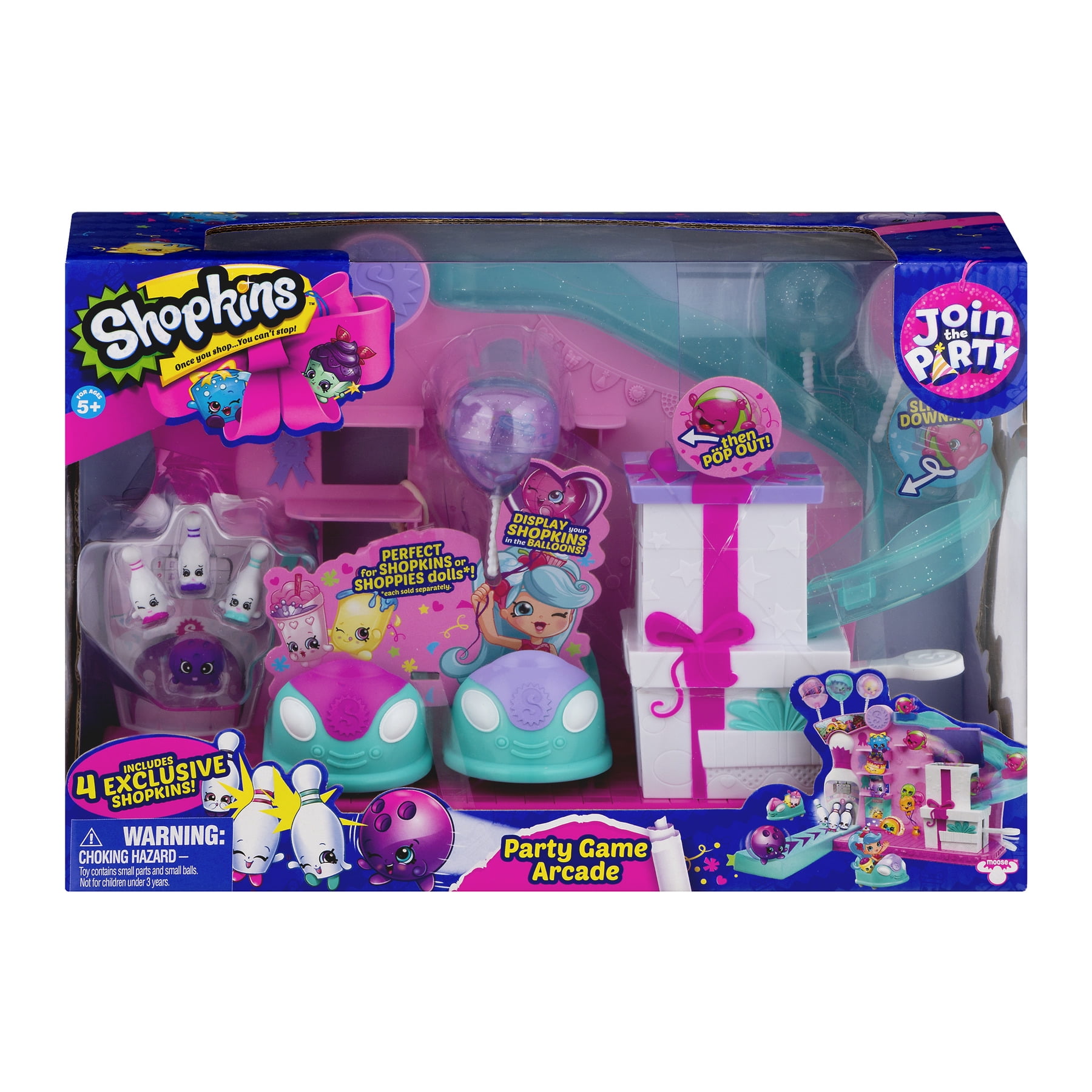 shopkins party game arcade