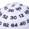 thumbnail image 4 of Acrylic Dices Game Entertainment Family Polyhedral Dice White, 4 of 8