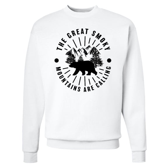 Inktastic The Great Smoky Mountains Are Calling Adult Sweatshirt