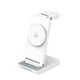 thumbnail image 2 of Soporte de carga para coche, reloj para teléfono móvil, 3 en 1, carga inalámbrica magnética, carga bidireccional, soporte plegable, cargador inalámbrico, 2 of 5