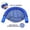 1PCS, variant on Pool Floating Chair Net, Blue Mesh Lounger Sling for Water Relaxation, Fits Standard Pool Noodles (Noodles Not Included), Easy DIY Assembly for Pool Party Seating