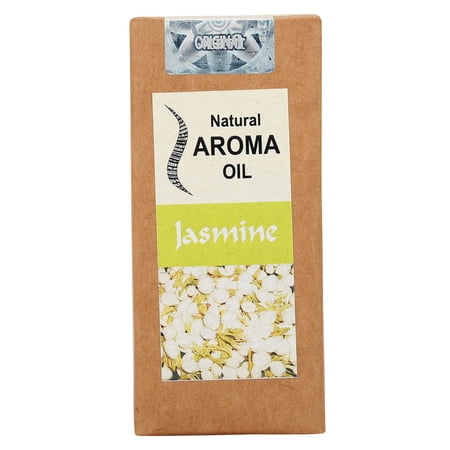Jasmine 100% Pure Natural Aroma Oil Organic Aromatherapy Essential Oils Scented Oils for Candle Making, Soap Scents, Aroma Beads, Bath Bombs, Perfume & Flavoring Oil for Lip Gloss, 30ml