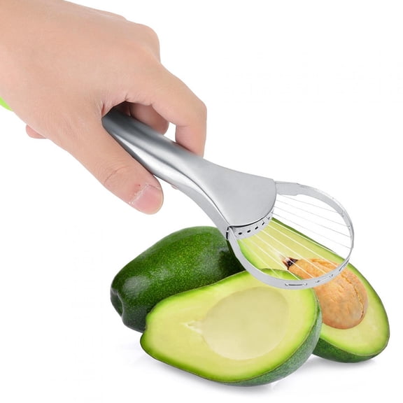 Mgaxyff Multifunctional Avocado Knife,Fruit Avocado Cutter,Multifunctional Kitchen 2 in 1 Fruit Avocado Cutter Core Separator Knife Tool